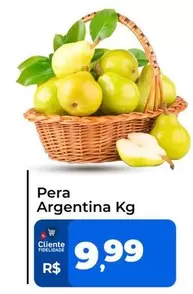 Oferta de Pera Argentina por R$9,99 em Tonin Superatacado