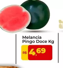 Oferta de Melancia Pingo Doce por R$4,69 em Tonin Superatacado