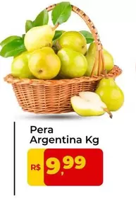 Oferta de Pera Argentina por R$9,99 em Tonin Superatacado