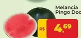 Oferta de Melancia Pingo Doce por R$4,69 em Tonin Superatacado