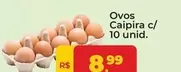 Oferta de Ovos Caipira por R$8,99 em Tonin Superatacado