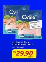 Oferta de Vale - Filé De Tilápia Congelado C. por R$29,9 em Assaí Atacadista