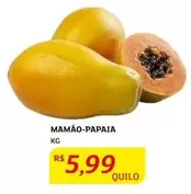 Oferta de Mamão-papaia por R$5,99 em Assaí Atacadista