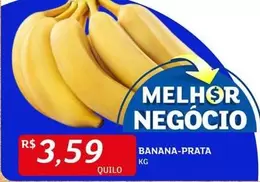 Oferta de Prata - Banana- por R$3,59 em Assaí Atacadista