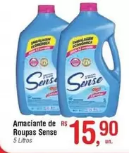 Oferta de Sense - Amaciante De Roupas por R$15,9 em Fort Atacadista