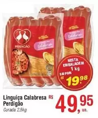 Oferta de Perdigão - Linguiça Calabresa por R$49,95 em Fort Atacadista