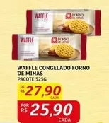 Oferta de Waffle - Waffle Congelado Forno De Minas por R$27,9 em Assaí Atacadista