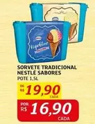 Oferta de Sabores - Sorvete Tradicional Sabores por R$19,9 em Assaí Atacadista