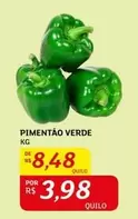 Oferta de Pimentao Verde por R$8,48 em Assaí Atacadista