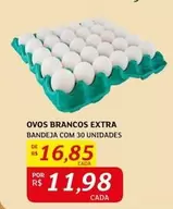 Oferta de Extra - Ovos Brancos Extra por R$16,85 em Assaí Atacadista