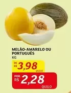 Oferta de De   - Melao-amarelo Ou Portugues por R$3,98 em Assaí Atacadista