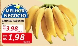 Oferta de De   - Banana-Pacovan por R$3,98 em Assaí Atacadista