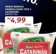 Oferta de Pacote - Arroz Branco Parboilizado Tipo 1 por R$4,99 em Assaí Atacadista