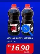 Oferta de Molho - Molho Shoyu por R$16,9 em Assaí Atacadista