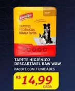 Oferta de Baw Waw - Tapete Higiênico Descartavel por R$14,99 em Assaí Atacadista