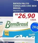 Oferta de Bem Brasil - Batata Palito Congelada Chic por R$26,9 em Assaí Atacadista