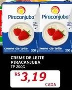 Oferta de Piracanjuba - Creme De Leite por R$3,19 em Assaí Atacadista