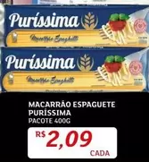 Oferta de Pacote - Macarrão Espaguete por R$2,09 em Assaí Atacadista