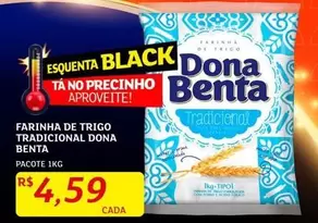 Oferta de Dona Benta - Farinha De Trigo Tradicional por R$4,59 em Assaí Atacadista