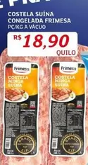 Oferta de Frimesa - Costela Suína Congelada por R$18,9 em Assaí Atacadista