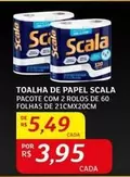 Oferta de Scala - Toalha De Papel por R$5,49 em Assaí Atacadista