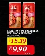 Oferta de De   - Linguiça Tipo Calabresa Defumada por R$15,39 em Assaí Atacadista