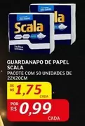 Oferta de Scala - Guardanapo De Papel por R$1,75 em Assaí Atacadista