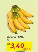 Oferta de Banana-Prata por R$3,49 em Assaí Atacadista