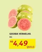 Oferta de Goiaba Vermelha por R$4,49 em Assaí Atacadista