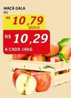 Oferta de Maçã Gala por R$10,79 em Assaí Atacadista