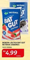 Oferta de Betânia - Bebida Lactea Bat Gut por R$4,99 em Assaí Atacadista