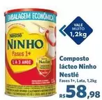 Oferta de Nestlé - Composto Lácteo Ninho por R$58,98 em Sam's Club