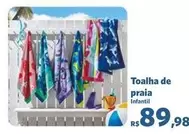 Oferta de De   - Toalha De Praia por R$89,98 em Sam's Club