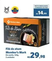 Oferta de Member's Mark - Filé De Atum por R$14,99 em Sam's Club