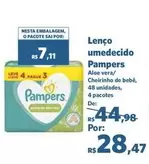 Oferta de Pampers - Lenço Umedecido por R$28,47 em Sam's Club