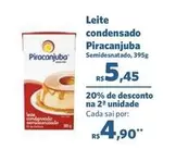 Oferta de Piracanjuba - Leite Condensado por R$5,45 em Sam's Club