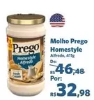 Oferta de Fresh - Molho Prego por R$32,98 em Sam's Club