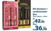 Oferta de Bid - Kit Shampoo + Condicionador por R$36,98 em Sam's Club