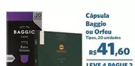 Oferta de Orfeu - Cápsula ou por R$41,6 em Sam's Club