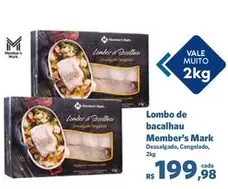 Oferta de Vale - Lombo De Bacalhau por R$199,98 em Sam's Club