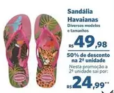 Oferta de Havaianas - Sandália por R$49,98 em Sam's Club