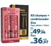 Oferta de Casa - Kit Shampoo + Condicionador por R$36,97 em Sam's Club