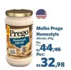 Oferta de Molho - Molho Prego por R$32,98 em Sam's Club