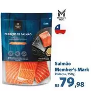 Oferta de Member's Mark - Salmão por R$79,98 em Sam's Club