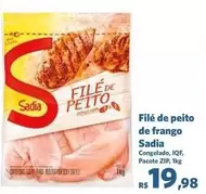 Oferta de Sadia - Filé De Peito De Frango por R$19,98 em Sam's Club