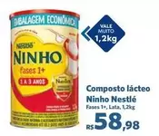 Oferta de Nestlé - Composto Lácteo Ninho por R$58,98 em Sam's Club