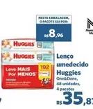 Oferta de Huggies - Lenço Umedecido por R$35,81 em Sam's Club