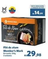 Oferta de Member's Mark - Filé De Atum por R$14,99 em Sam's Club