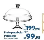 Oferta de Prato Para Bolo por R$99,98 em Sam's Club