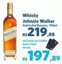 Oferta de Johnnie Walker - Whisky por R$219,88 em Sam's Club